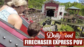 Dollywood Firechaser Express POV [upl. by Kletter]