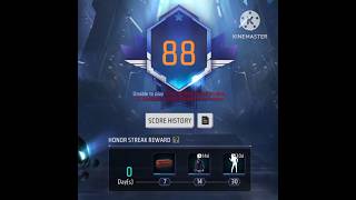 how to increase honor score in ff ff viral honor score freefire [upl. by Laekcim]