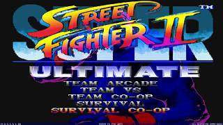 MUGEN FULLGAME Super Street Fighter II Ultimate BETA by Luis Zadkiel Joseph W amp David Rojas [upl. by Aicenat]