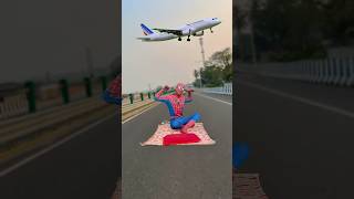 Spider man funny video😂😂 funny videoshorts trendingshorts shortsfeed spiderman [upl. by Biegel]