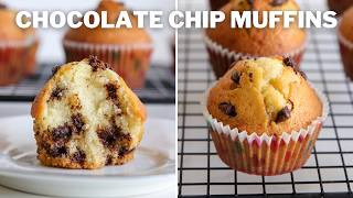 Chocolate Chip Muffins Recipe [upl. by Aryk543]