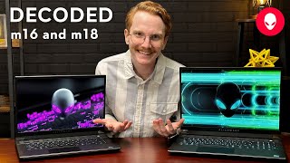 Our Most Powerful Gaming Laptops Yet  Alienware m16 amp m18 Decoded [upl. by Earezed]