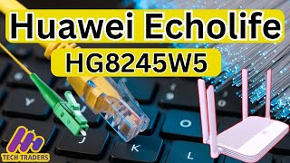 Huawei Echolife HG8245W5  Huawei ONU Review amp configuration in Hindi [upl. by Alejna]