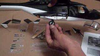 Fusuno Airwolf 450 Scale Build Guide Pt 1  Retracts [upl. by Freddie]