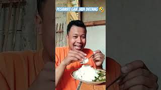 Pesawat nya mogok  comedy funny makan [upl. by Hekker370]