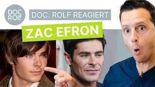 ZAC EFRON DAMALS und HEUTE – Dr Rolf Bartsch reagiert [upl. by Jamila272]