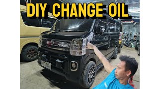 HOW TO CHANGE OIL DA17W [upl. by Neirda]