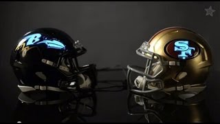 Super Bowl Glowing Helmets [upl. by Litt]