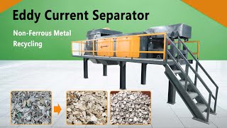 How the Eddy Current Separator Works HighSpeed Metal Separation [upl. by Tnirb]