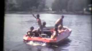 Sidewinder Jet Boat  Lake Ariel Pa  August 1978 [upl. by Samul]