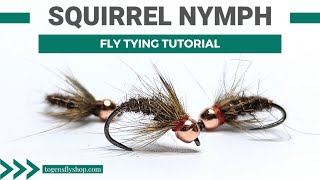 All Squirrel Nymph  Fly Tying Tutorial [upl. by Sahc]