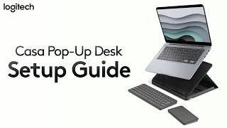 How to setup your Casa PopUp Desk [upl. by Quackenbush]