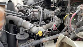 2009 International 4300 Maxxforce DT466 Engine Running [upl. by Swee]