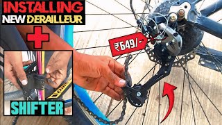 How to Install a Rear Derailleur🤔 StepbyStep Guide for Perfect Shifting mtb cycle [upl. by Champaigne]