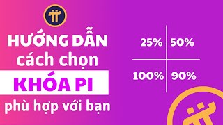 PI NETWORK  Hướng Dẫn CHỌN KHÓA PI Phù Hợp Trước Mainnet  Pi Network [upl. by Pietro54]