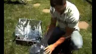 Building a Homemade Solar Oven [upl. by Tichon]