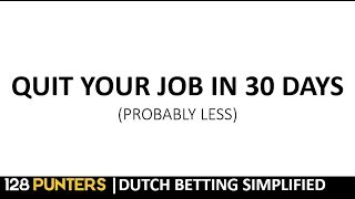 128PUNTERS  DUTCH BETTING SIMPLIFIED [upl. by April]