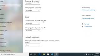 12  Windows 10 Power amp sleep settings  Badalida Hurdada iyo Korontada  Somali [upl. by Anne]