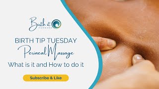 Perineal Massage What is it Why do it and How to do it [upl. by Roti]