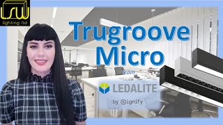 Ledalite Micro Trugroove Series by Signify [upl. by Anail]