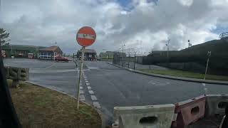 GX010560 DRIVING PAST RNAS CULDROSECORNWALL2022 [upl. by Ymled]