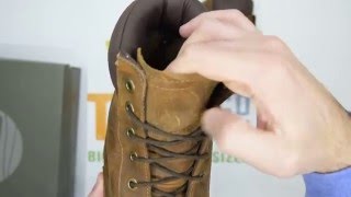 Timberland Earthkeepers Rugged WP 6 Inch Plain Toe  Copper  Walktall  Unboxing  Hands on [upl. by Beckerman]