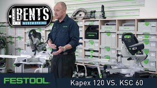 Choosing the Right Miter Saw Kapex 120 VS KSC 60 with bentswoodworking [upl. by Chari]