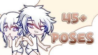 45 POSES FOR GACHA LIFE 2  Gacha life 2 [upl. by Anema]