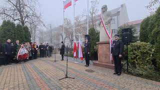 Narodowe Święto Niepodległości Annopol 2024  Marsz Pierwszej Brygady  Młodzieżowa Orkiestra Dęta [upl. by Auhsaj]