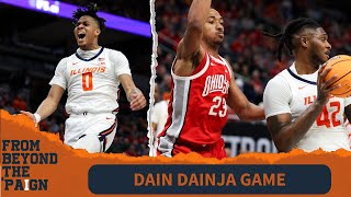 THE DAINJA ZONE Dain Dainja amp Terrence Shannon Jr propel Illinois to 7774 victory over Ohio State [upl. by Ostler]