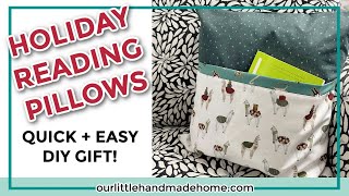 Reading Pillows Create a Cozy Gift in Just 3 Easy Steps [upl. by Assyla245]