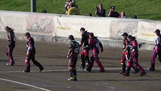 Nynke Sijbesma Track Walk 1 tijdens FIM Womens Speedway Gold Trophy in Teterow 22 juni 2024 [upl. by Ajam]