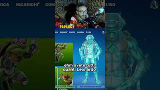 Tartarughe Ninja nel negozio oggetti di Fortnite fortnite viralvideo fortniteclips shorts shop [upl. by Kcirderfla]