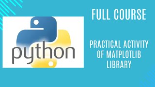 53 Practical Activity of matplotlib Library [upl. by Orvie]