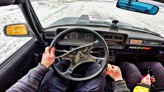 2007 LADA 2107 16 MT  POV DRIFT [upl. by Ailaza645]