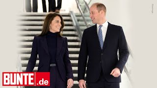 Prinzessin Kate amp Prinz William  Ungewohnter Businesslook – modisch abgestimmt erobern sie Boston [upl. by Fisoi]