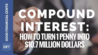 Compound Interest 💰 How to Turn 1 Penny Into 107 Million Dollars [upl. by Pool]