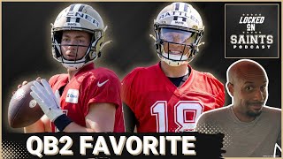 Why New Orleans Saints Spencer Rattler Should Be Favored For QB2 Battle [upl. by Yahsel27]