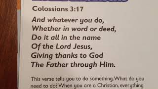 Colossians 317 Song  Awana Wing Runner Frequent Flyer [upl. by Irme]