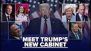 Meet Trumps cabinet picks Presidentelect fills key roles with loyal supporters [upl. by Jessalin856]