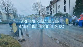 Faschingsumzug Markt Indersdorf 2024 [upl. by Anilos182]