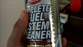 Does Redline Complete Fuel System Cleaner SL1 Works YES With Evidence [upl. by Anad]