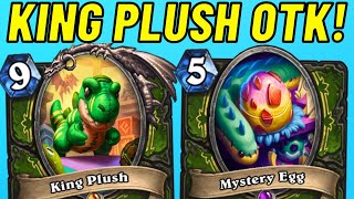 King Plush Mystery Egg OTK BIG Hunter is EGGcellent [upl. by Natehc]