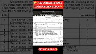 Puducherry sit recruitment 2024  assistant exam  vao  ao  puducherry shortvideo short [upl. by Lorianna]