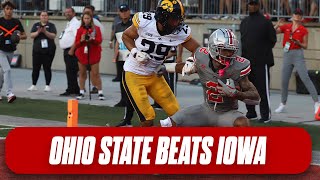 Rapid Reaction Buckeyes use secondhalf surge to cruise past Iowa  Ohio State football [upl. by Carlisle]