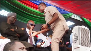 The Moment Obaseki Refused To Shake Hands With His Deputy  See The Reaction of Gov Fubara amp Dickson [upl. by Orhtej454]