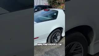 For Sale 1986 Pontiac Transam  running driving stopping sbc carb clean thirdgen gm v8 [upl. by Oys]