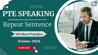 PTE Repeat Sentence Exam Practice 2024 pte pterepeatsentence [upl. by Aleahc787]