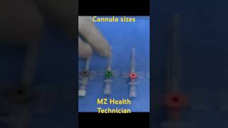 Cannula Sizes With Colors hospital blooddonation ispaghol doctor bloodtest medicalequipment [upl. by Jovita]