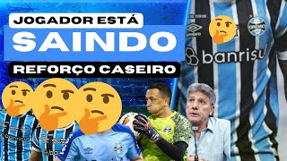 GRÊMIO JOGADOR SAINDO  REFORÇO CASEIRO CONFIRMADO  5 DESFALQUES E 4 RETORNOS CONTRA O JUVENTUDE [upl. by Enayd868]